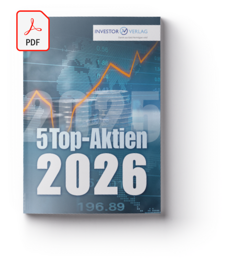 Cover des PDF-Reports: 5 Top-Aktien 2026